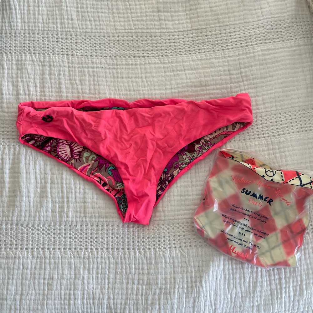Maaji Cheeky Reversible Bikini Bottoms